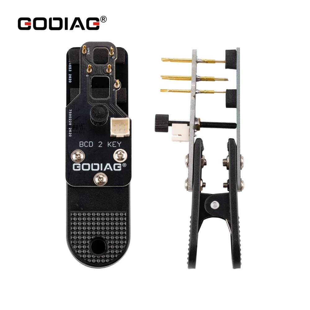 GODIAG BCP U KEY BDC2 BDC3 14-in-1 Adapter Kit for 5C/5D Encrypted Key Programming and Matching - Supports KEY TOOL PLUS/IM608/KD-MAX/KYDZ Tablets