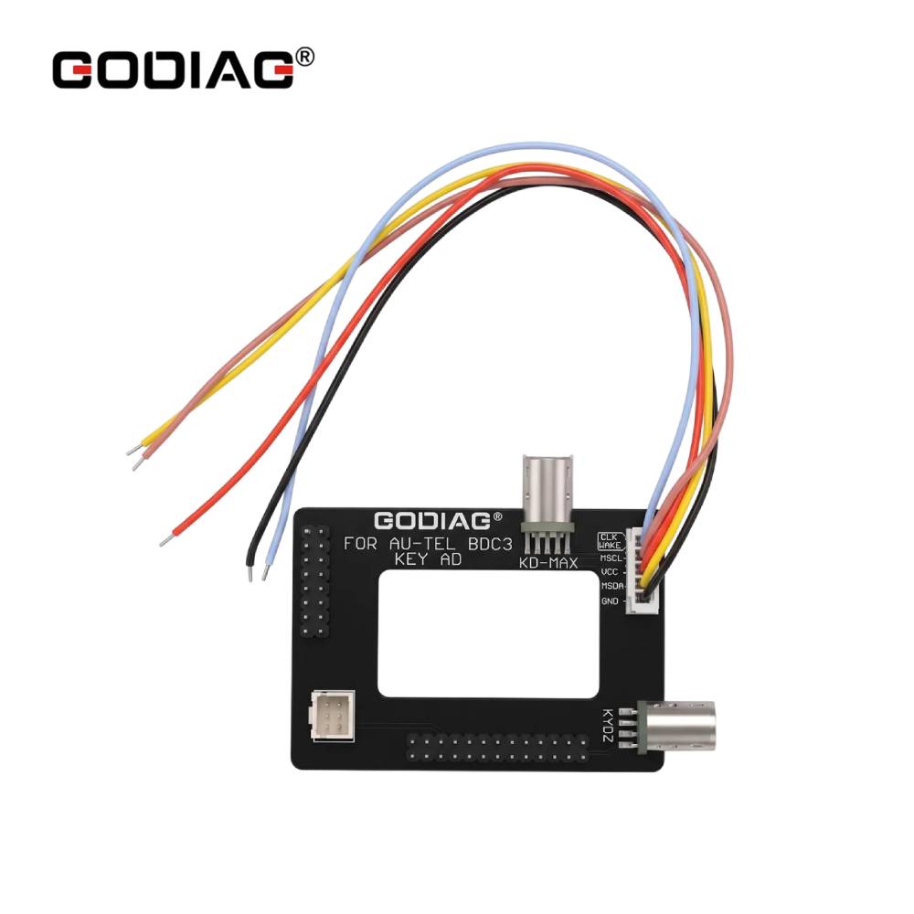 GODIAG BCP U KEY BDC2 BDC3 14-in-1 Adapter Kit for 5C/5D Encrypted Key Programming and Matching - Supports KEY TOOL PLUS/IM608/KD-MAX/KYDZ Tablets