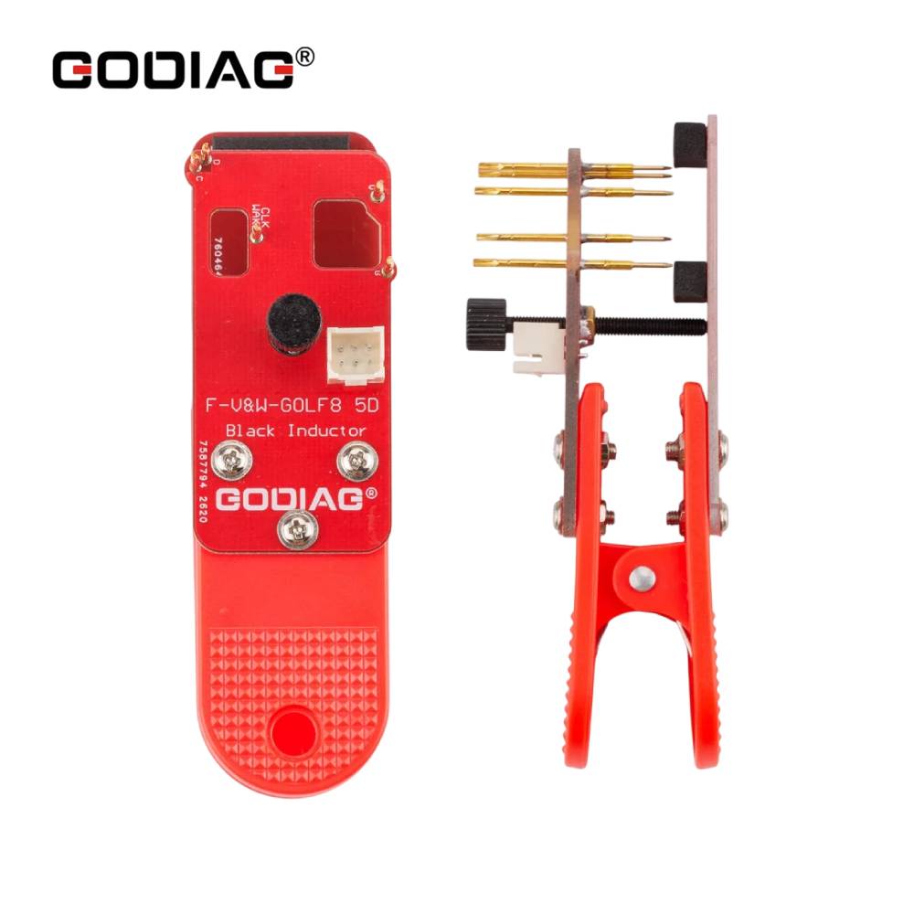GODIAG BCP U KEY BDC2 BDC3 14-in-1 Adapter Kit for 5C/5D Encrypted Key Programming and Matching - Supports KEY TOOL PLUS/IM608/KD-MAX/KYDZ Tablets