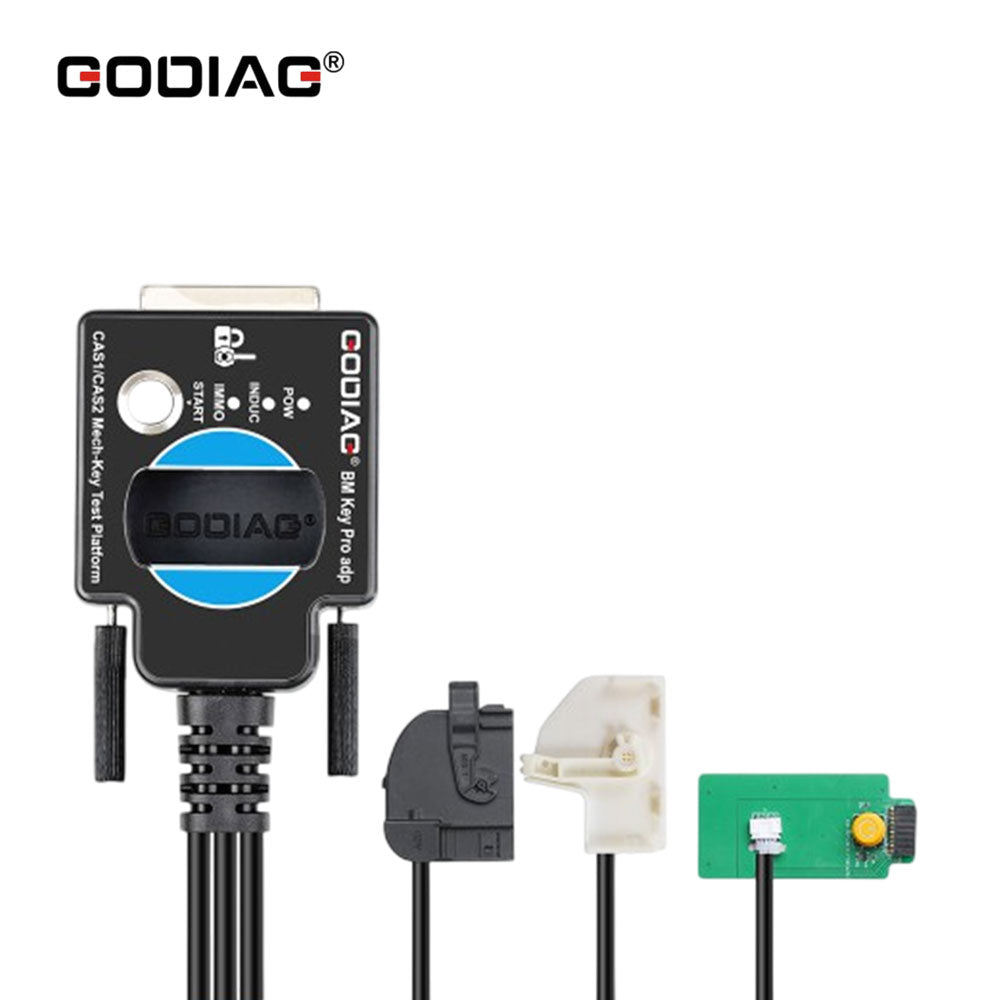GODIAG BMW CAS1 CAS2 Mech-Key Test Platform, CAS and Key Synchronization Tool with Solder-Free Matching, CAS Data Read/Write and Programming