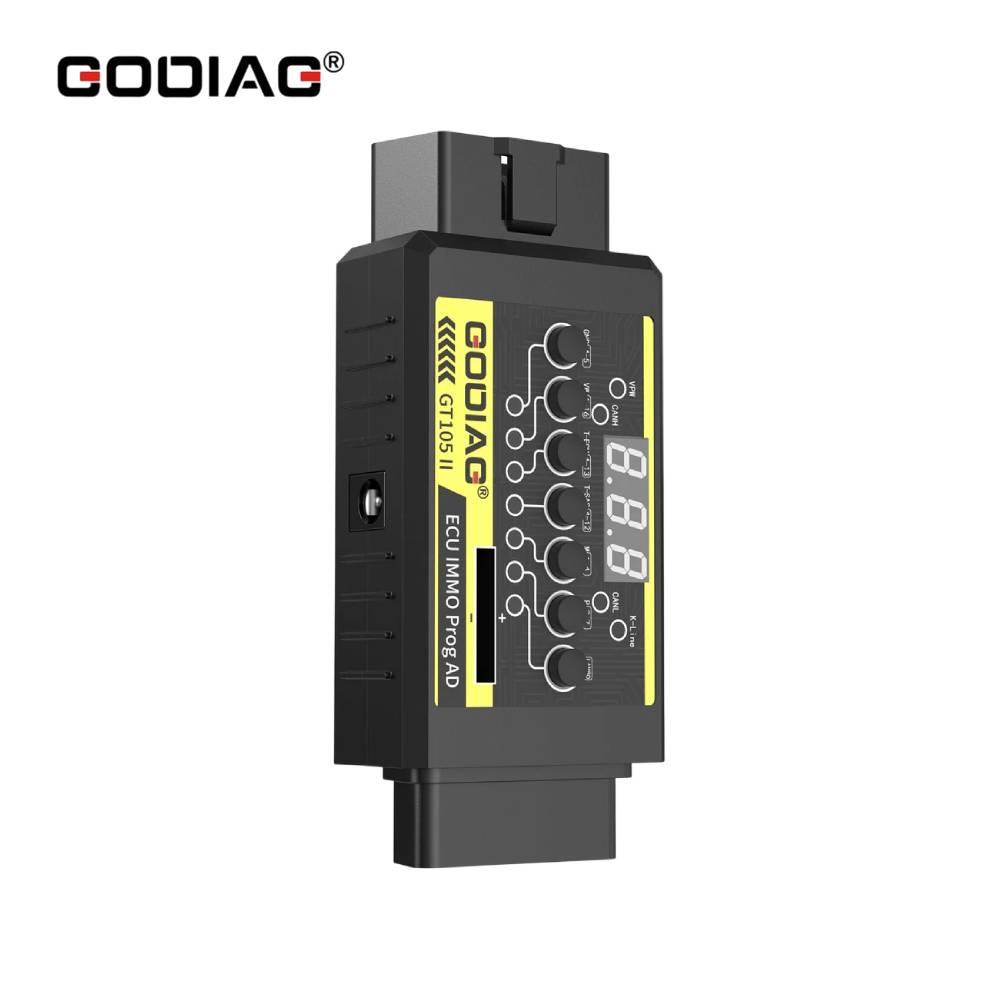 GODIAG ECU IMMO Prog AD GT105 II Break Out Box ECU Connector with Full Protocol OBD2 Universal Jumper Breakout Tricore Cable