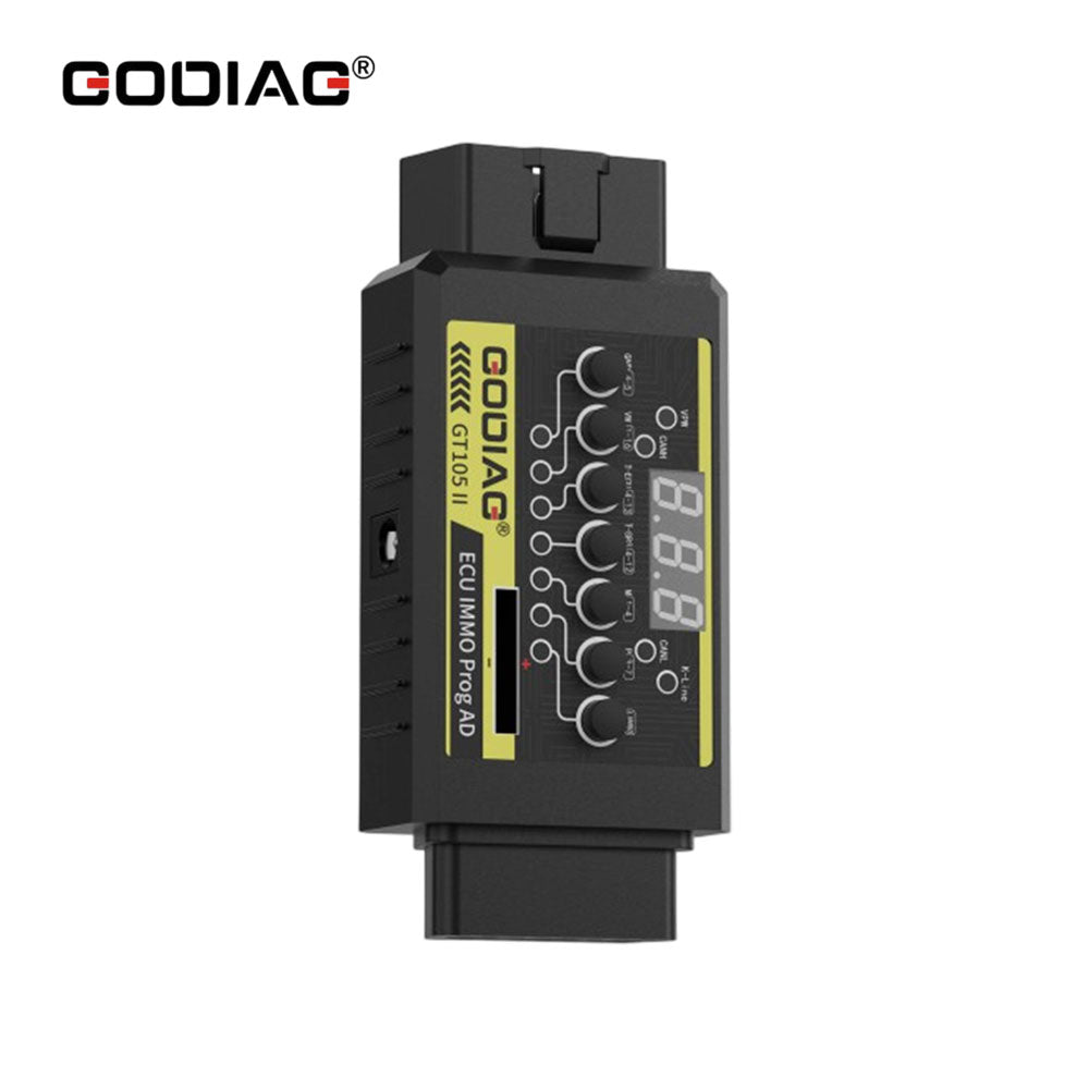 GODIAG GT105 II OBD2 Breakout Box ECU IMMO Programmer with Voltage Display and 11V Low Battery Alarm