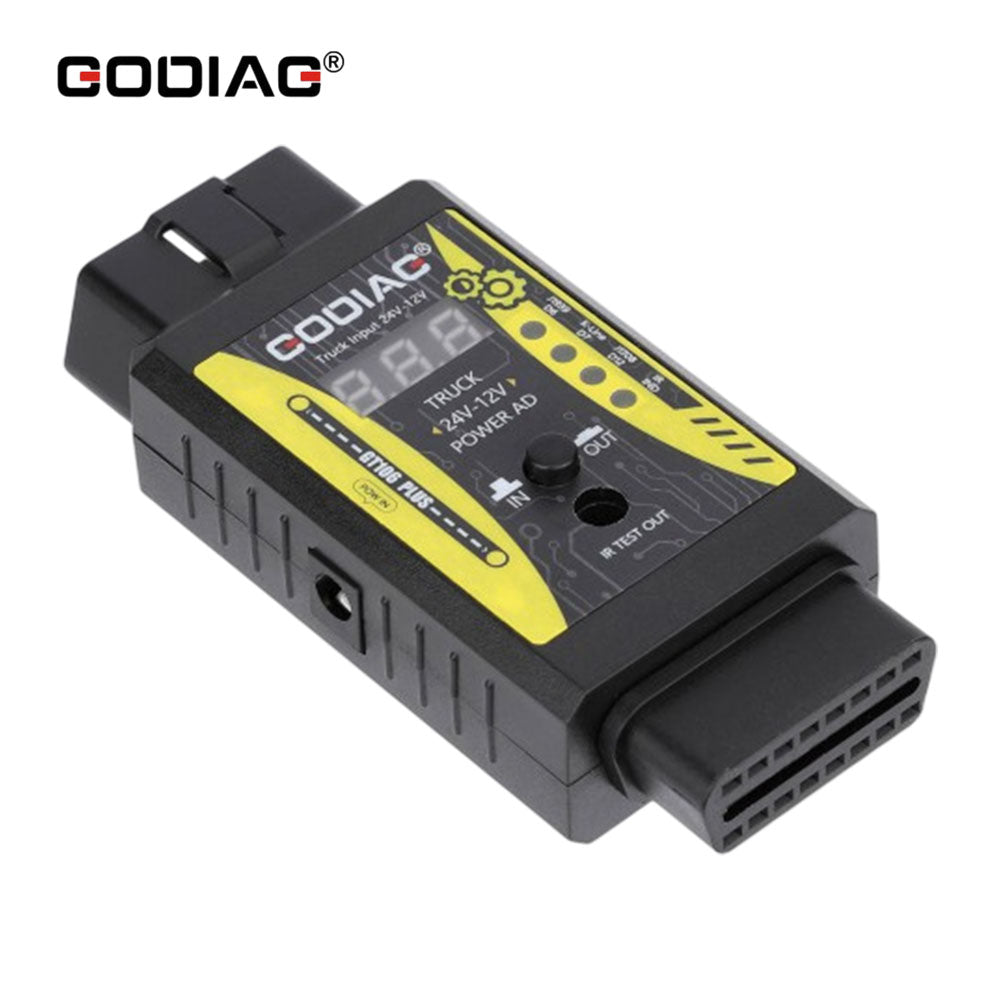 GODIAG GT106 PLUS Heavy Duty Truck 24V to 12V Converter Upgraded Version