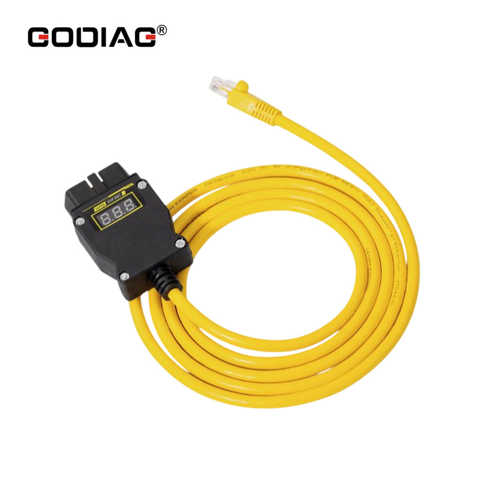 GODIAG GT109 DOIP ENET Adapter with Voltage Display for BMW, MB, VW and Audi