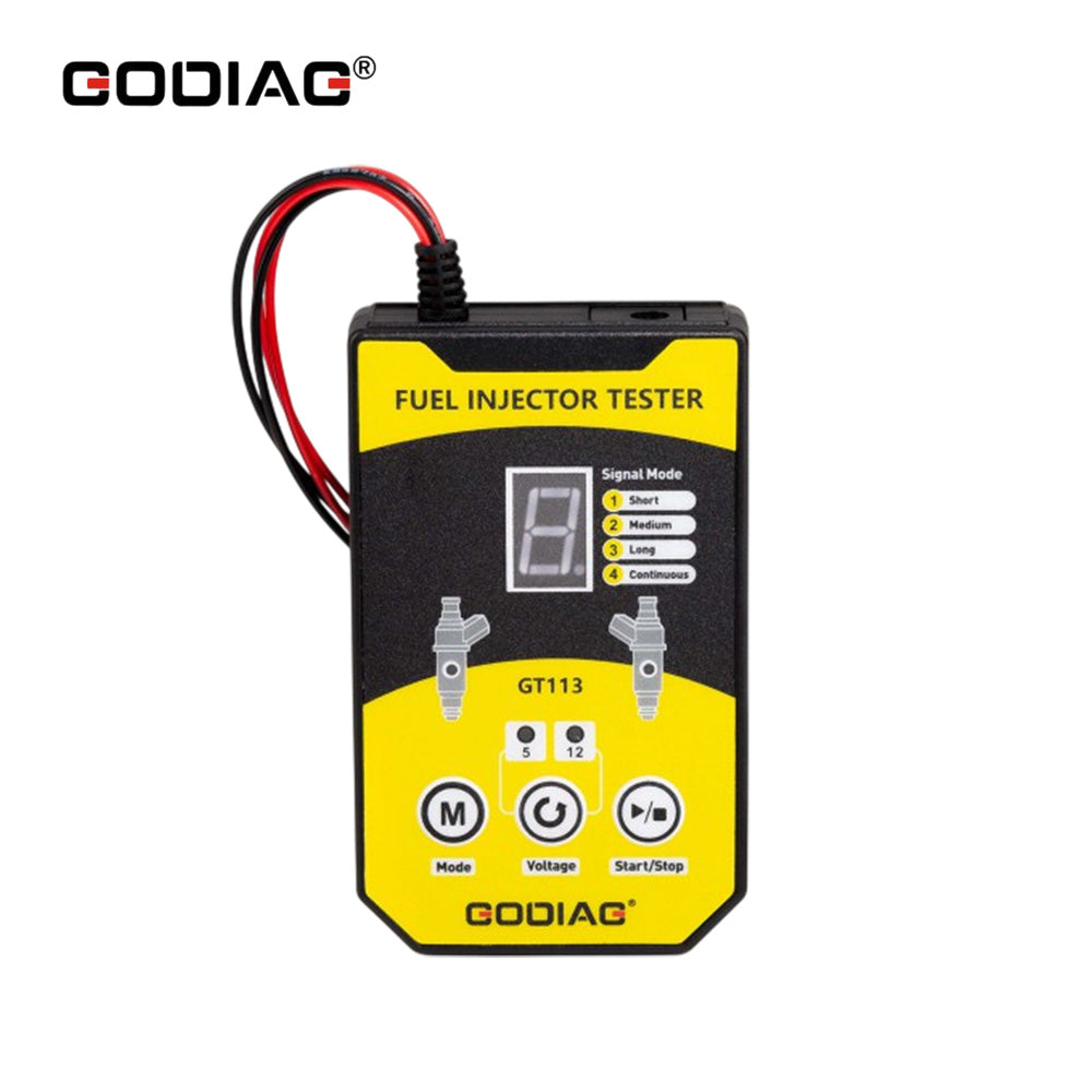 GODIAG GT113 Universal Fuel Injector Tester and Cleaner Kit Compatible with Cars and Motorcycles