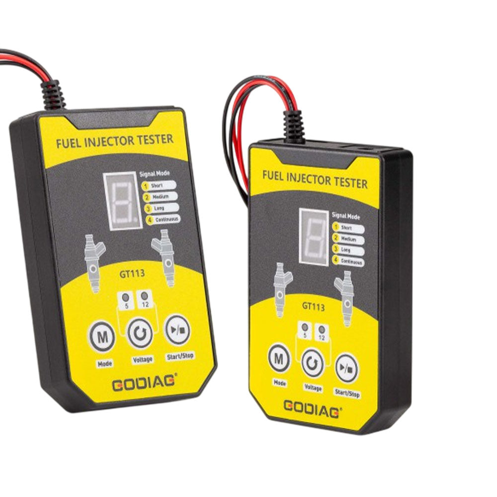 GODIAG GT113 Universal Fuel Injector Tester and Cleaner Kit Compatible with Cars and Motorcycles