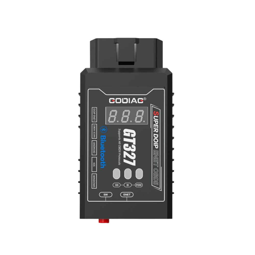 GODIAG GT327 2026 Super ELM327 V1.5 OBD2 Scanner with DOIP ENET and Voltage Display