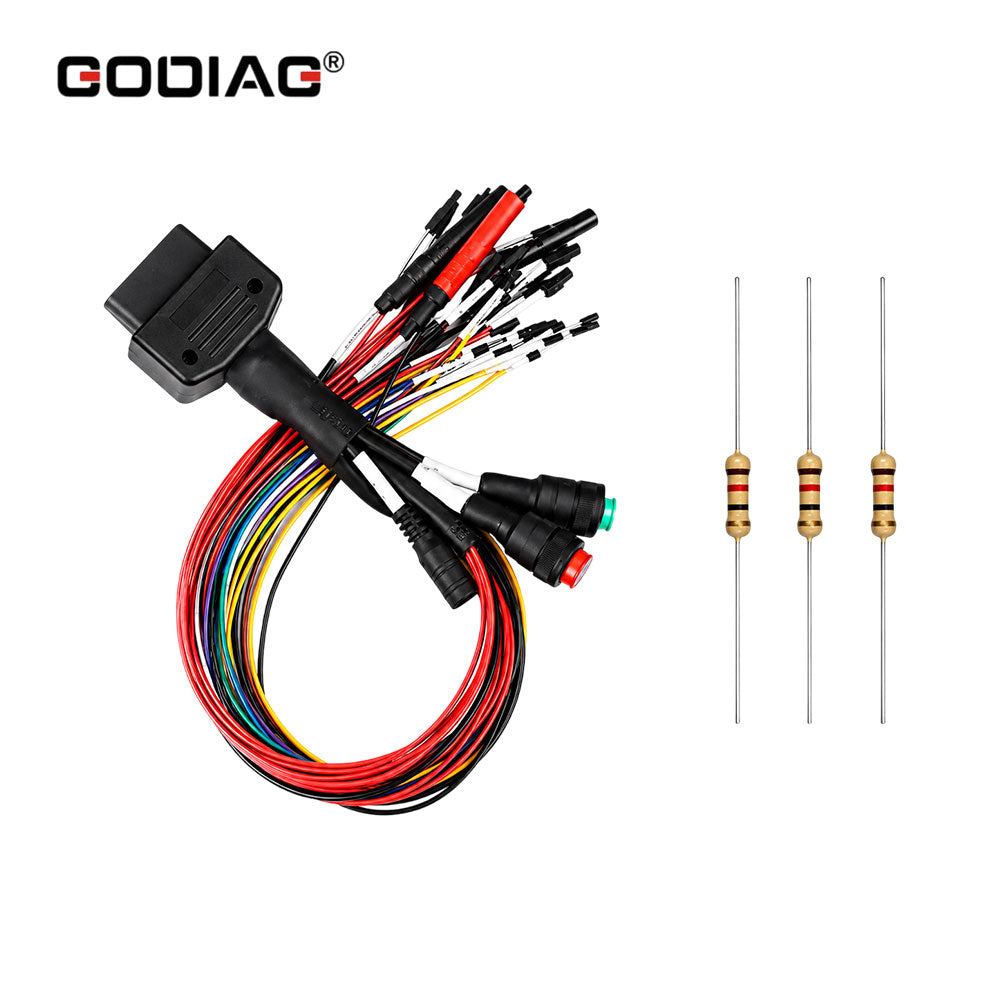 GODIAG Full Protocol OBD2 Jumper Adapter Used to Connect ECU for ECU Programing Via MPPS, FGTECH, KESSV2, BYSHUT, DISPROG, PCMtuner
