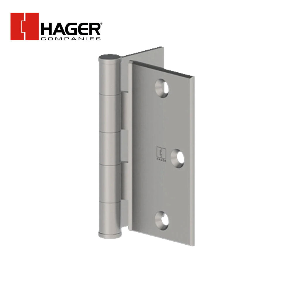 HAGER - 1173 - Half Surface Plain Bearing Hinge - 4-1/2 Inch Height - 5 Knuckle
