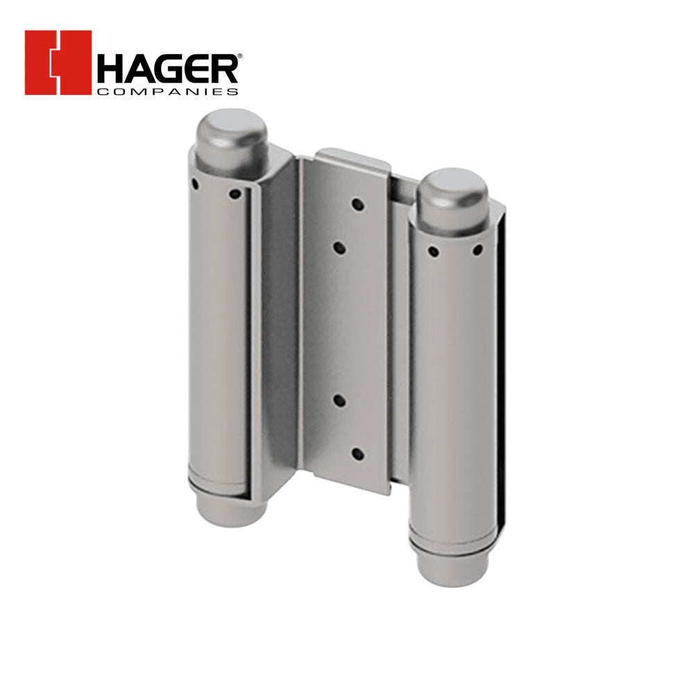 HAGER - 1303 - Double Acting Spring Hinge - Adjustable Steel Base - Grade 1