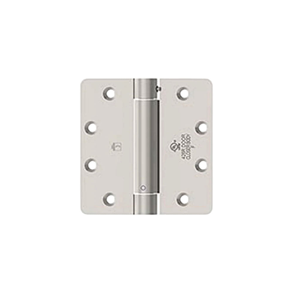 HAGER - 1751 - Full Mortise Residential Spring Hinge - 1/4 Inch Round Corners 4 Inch by 4 Inch