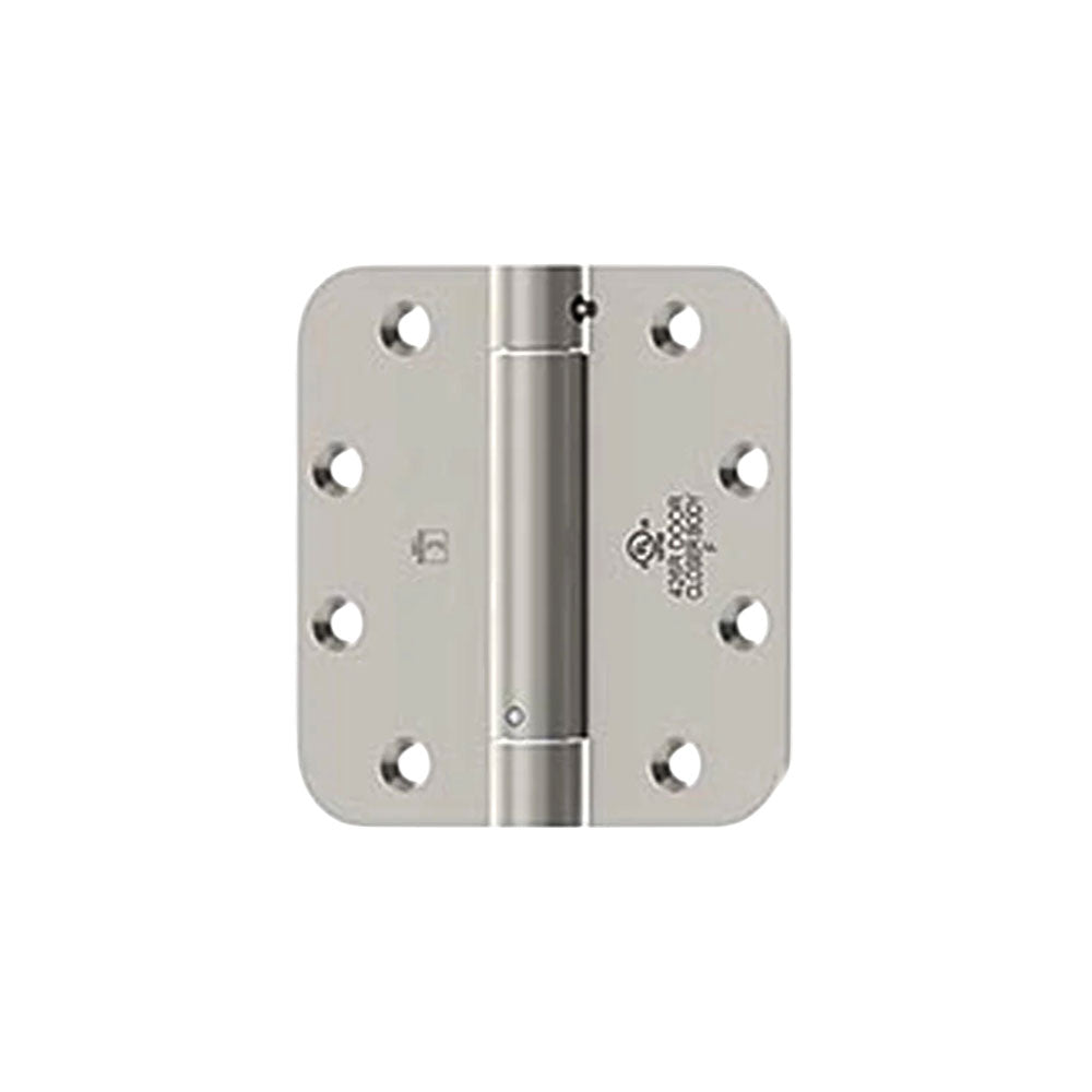 HAGER - 1752 - Full Mortise Residential Spring Hinge - 5/8 Inch Round Corners 4 Inch by 4 Inch