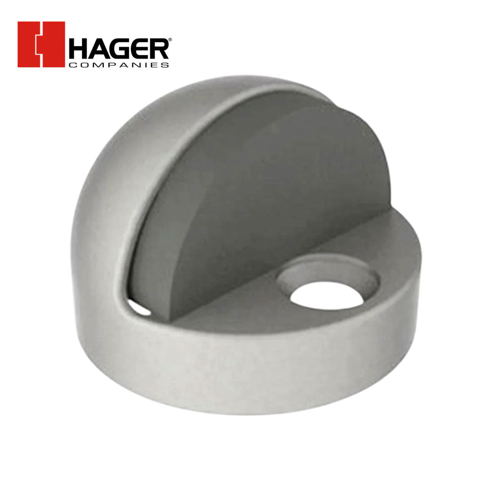 HAGER - 243F - High-Dome Stop - Die Cast Brass