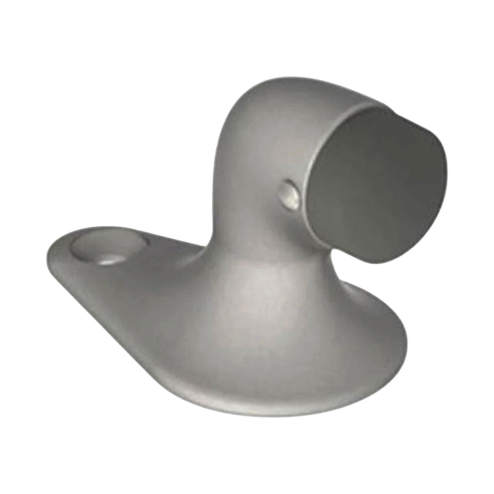 HAGER - 257F - Floor Stop - Cast Brass with Rubber Bumper