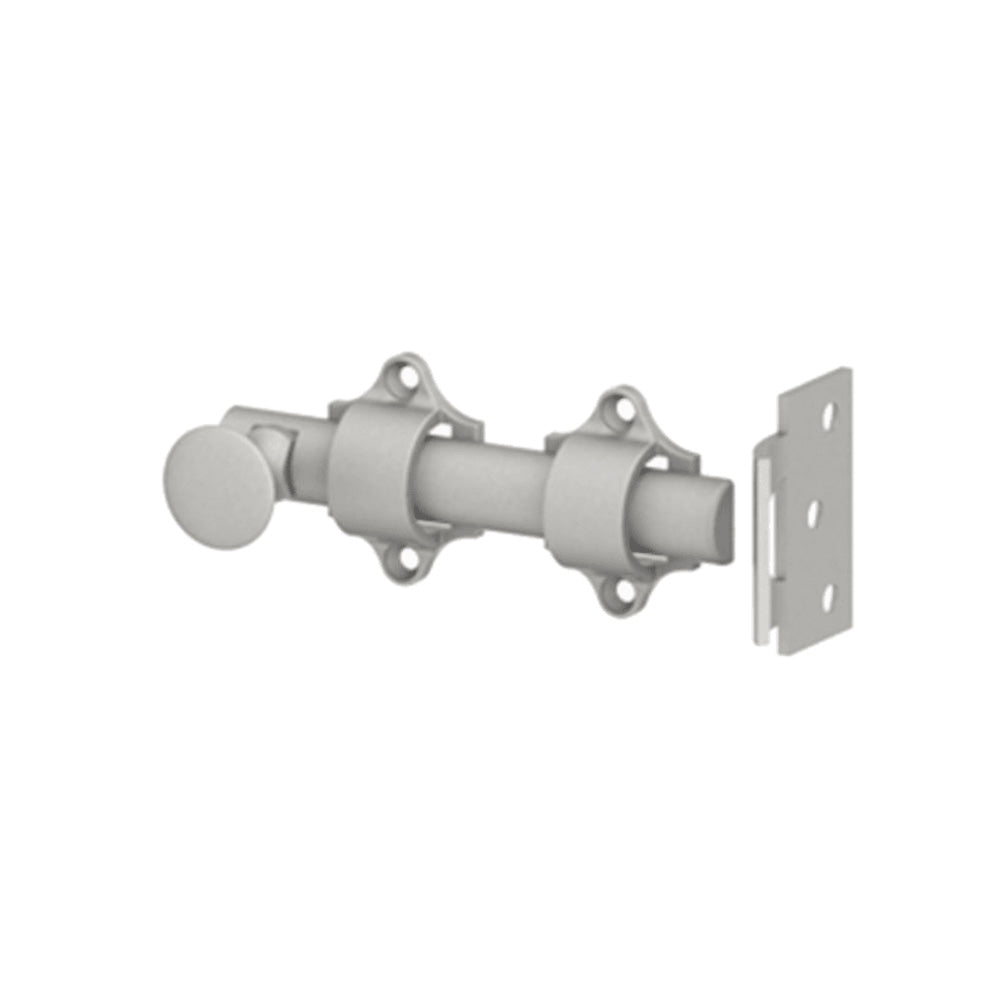 HAGER - 279D - Dutch Door Surface Bolt Universal and Angle Strikes Included - Satin Chrome