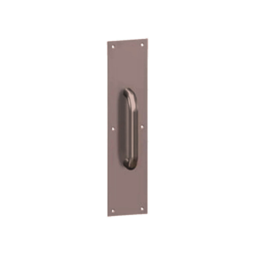 HAGER - 33G - Round Pull Plate with 8 Inch CTC - Square Corner