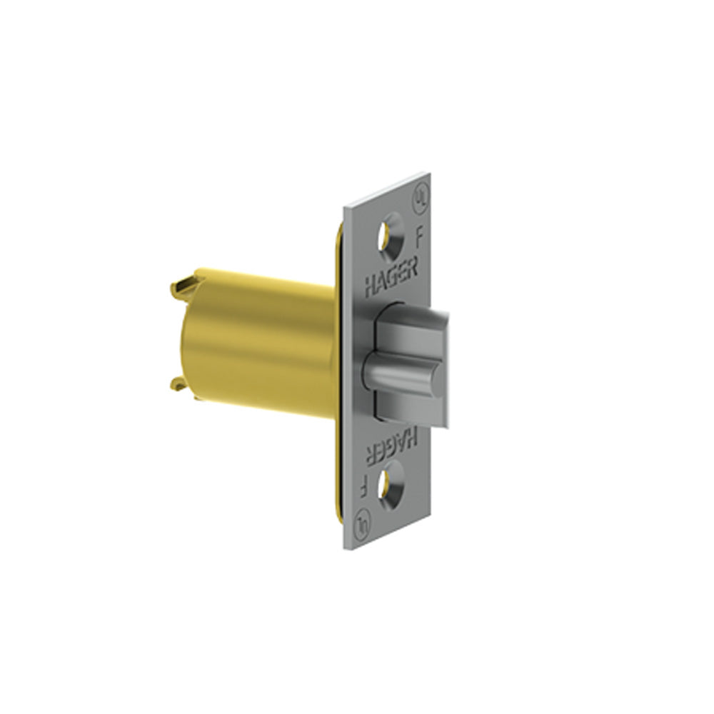 HAGER - 3950 - Dead Latch with 2-3/8 Backset - Satin Chrome
