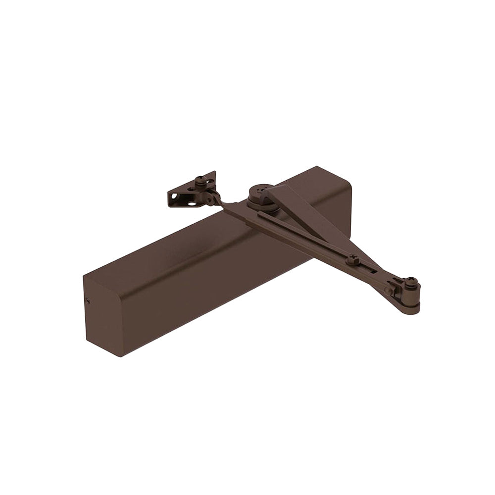 HAGER - 5200-MLT - Surface Closer Push or Pull Side Tri Mount Mounting - Size 1 to 6 Adjustable - Non-Handed - Grade 1 - Aluminum