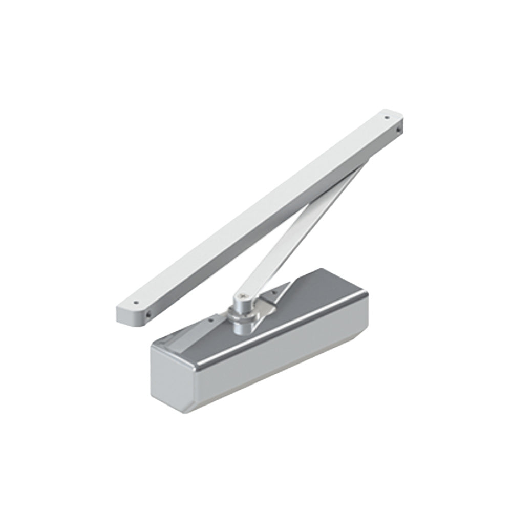 HAGER - 5300-TRK - Surface Closer Push or Pull Side Track Arm Mount Mounting with Non Hold Open and Stop Track Arm and Size 1 to 6 Adjustable - Aluminum