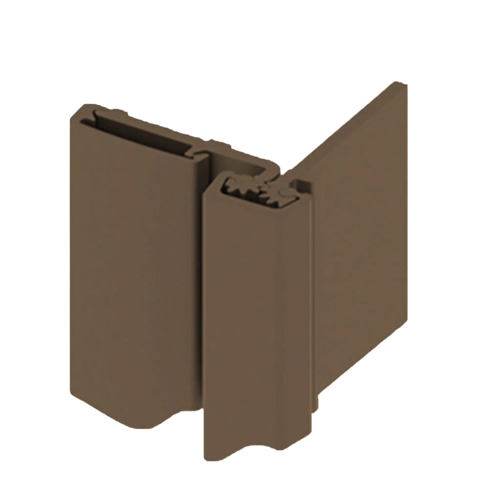 HAGER - 780-053HD - Heavy Duty Half Surface Continuous Geared Hinge with Electric Power Transfer (EPT)