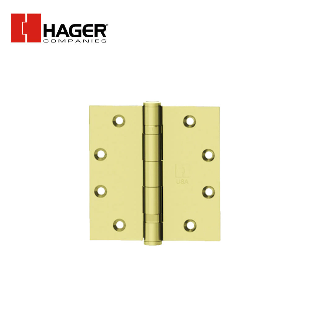 HAGER - BB1191 - Full Mortise Ball Bearing Hinge - 5 Knuckle