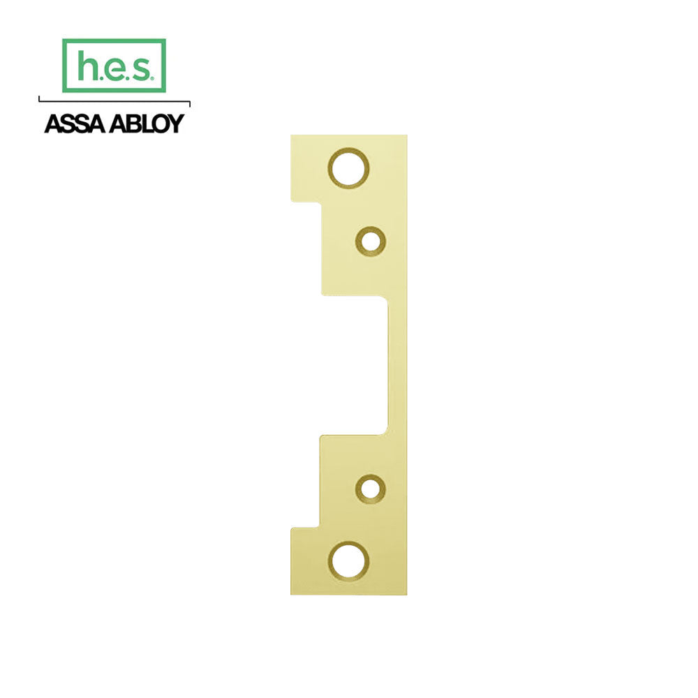 HES - 5000/5200 Series - Faceplate for Metal Aluminum or Wood Cylindrical Locksets - 4-7/8 Inch to 10 Inch
