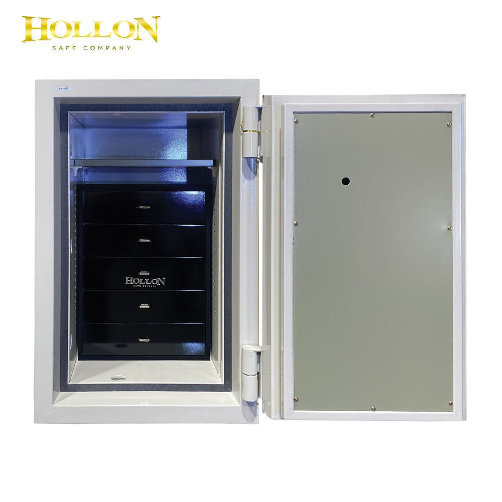 Hollon 845E-JD Fire & Burglary Jewelry Safe with Electronic Lock