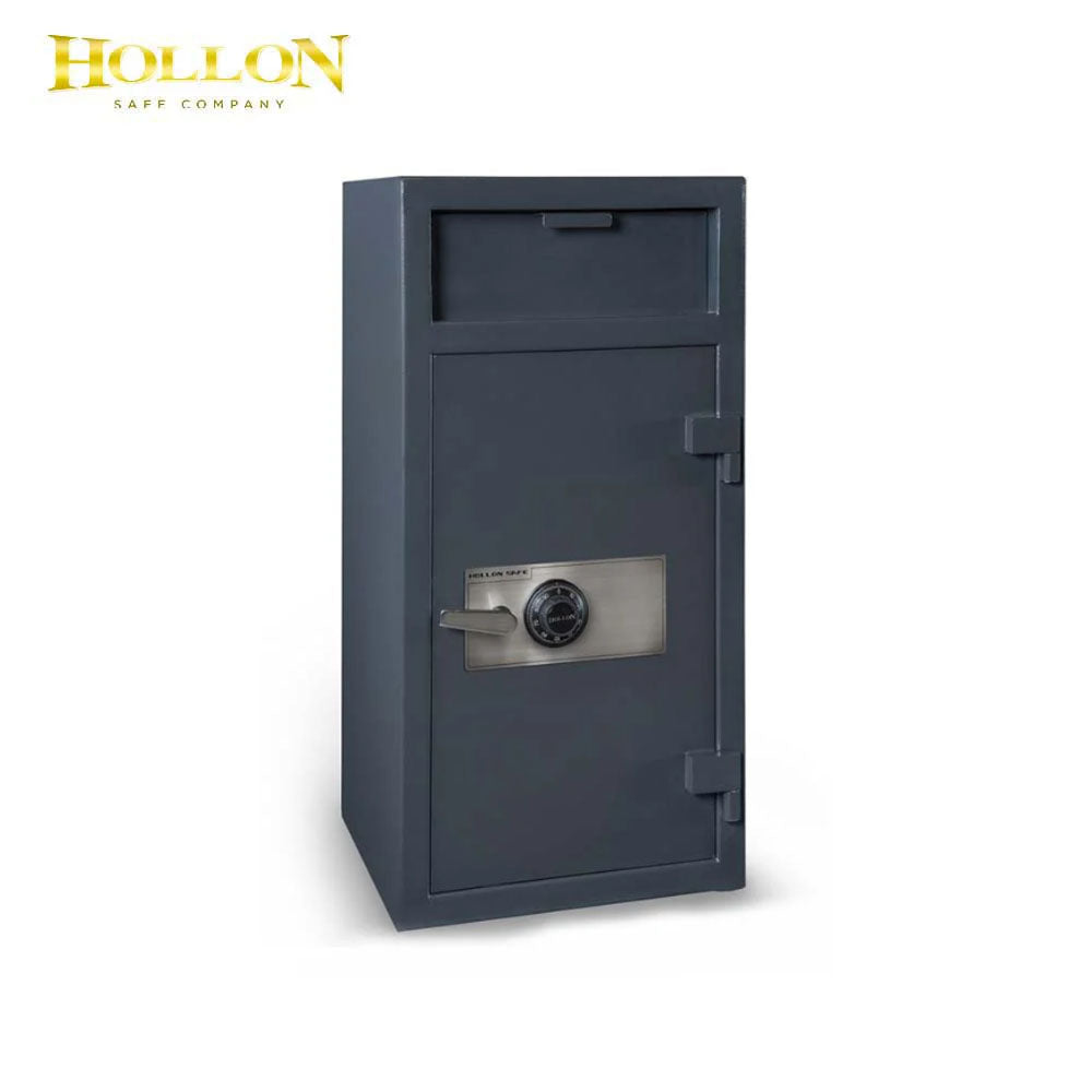Hollon FD-4020CILK B-Rated Dial Combination Lock Depository Safe with Inner Locking Compartment