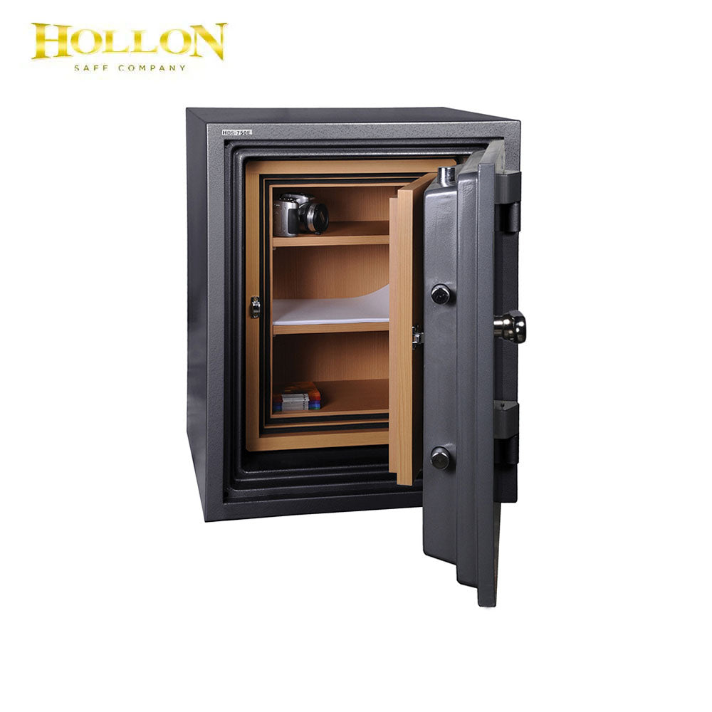 Hollon HDS-750E Electronic Keypad Fireproof Data Safe 1 hour Fire Rated