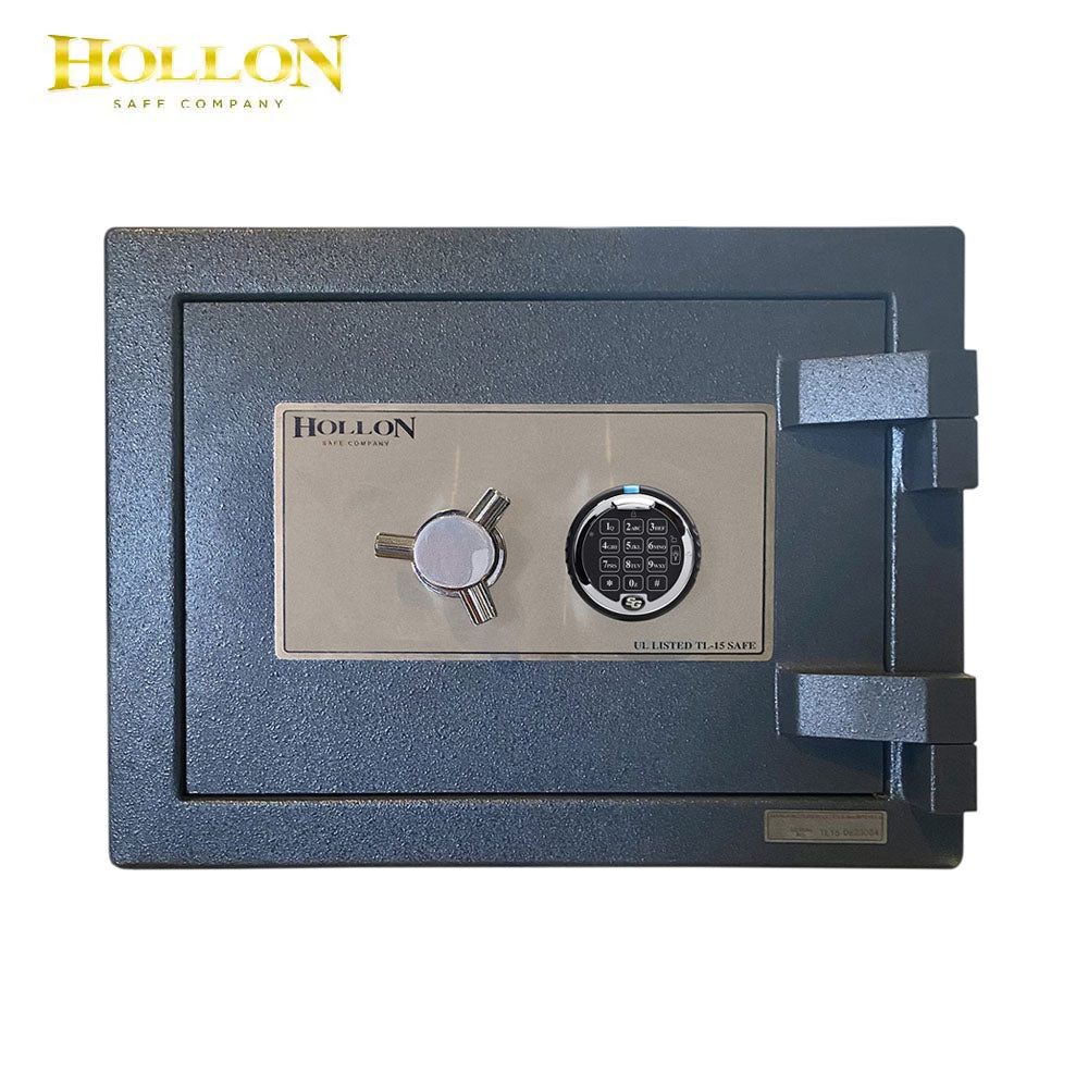Hollon PM-1014E TL-15 UL Listed High Security 2 Hours Fire Resistant Electronic Keypad Lock Burglary Safe