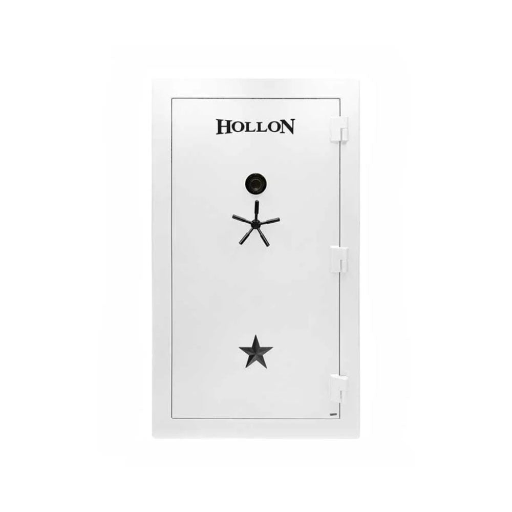Hollon RG-42C Dial Combination Lock Republic Gun Safe 42 Long Gun Capacity (White)