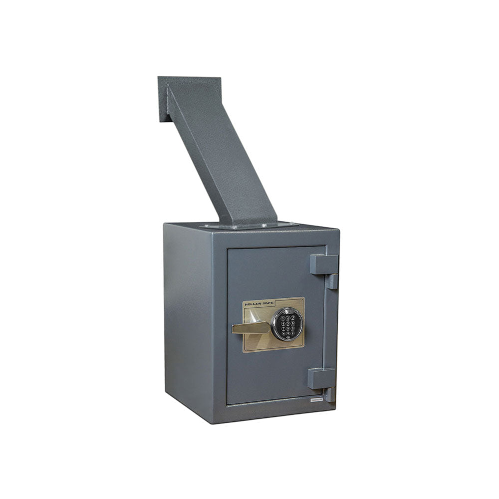 Hollon TTW-2015E Company Depository Safe with Rear Wall Depository Chute - Electronic Keypad Lock