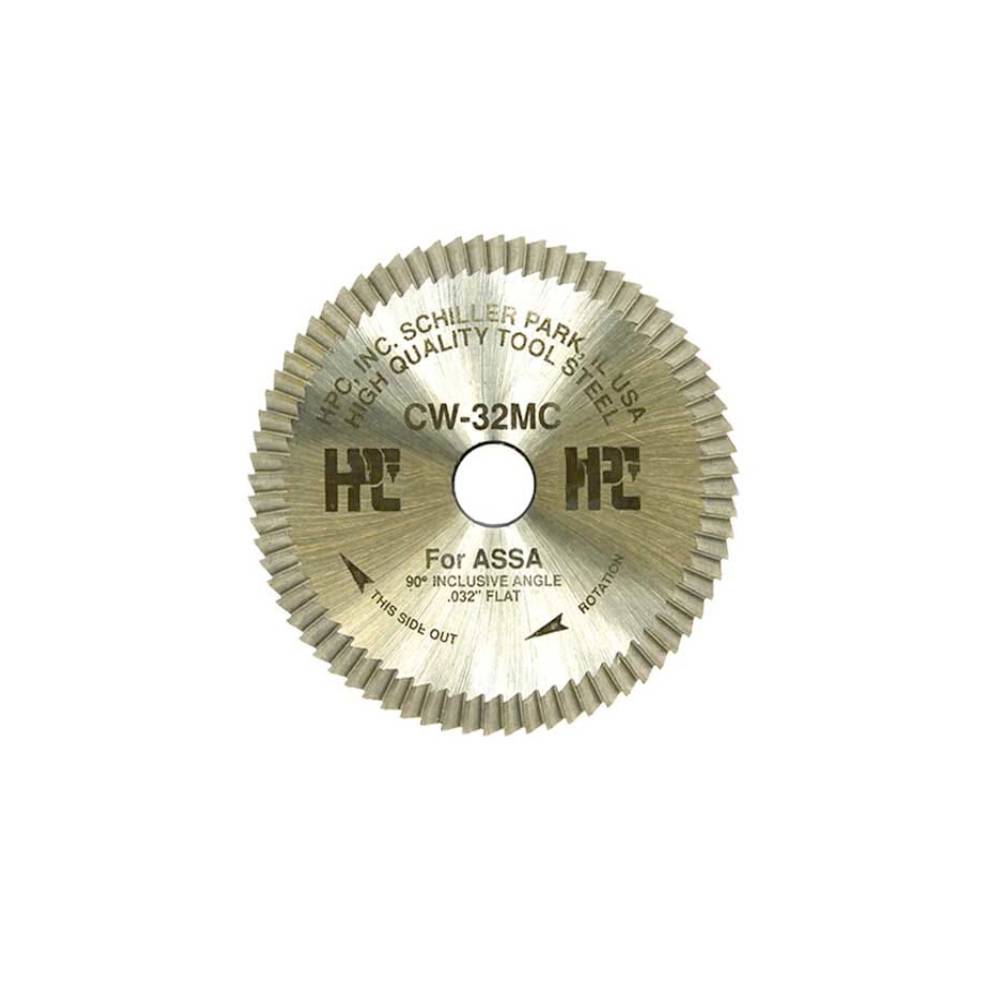 Hudson Lock CW-32MC ASSA Twin Keys 90° Cutter