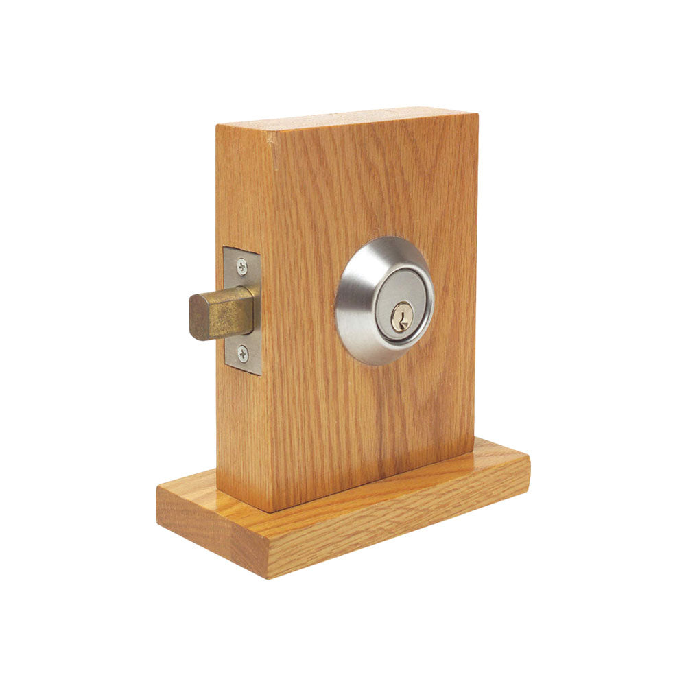 ILCO - Cylindrical Heavy Duty Standard Deadbolt - 2-3/4 Backset - Satin Chrome - SC1 - Grade 2