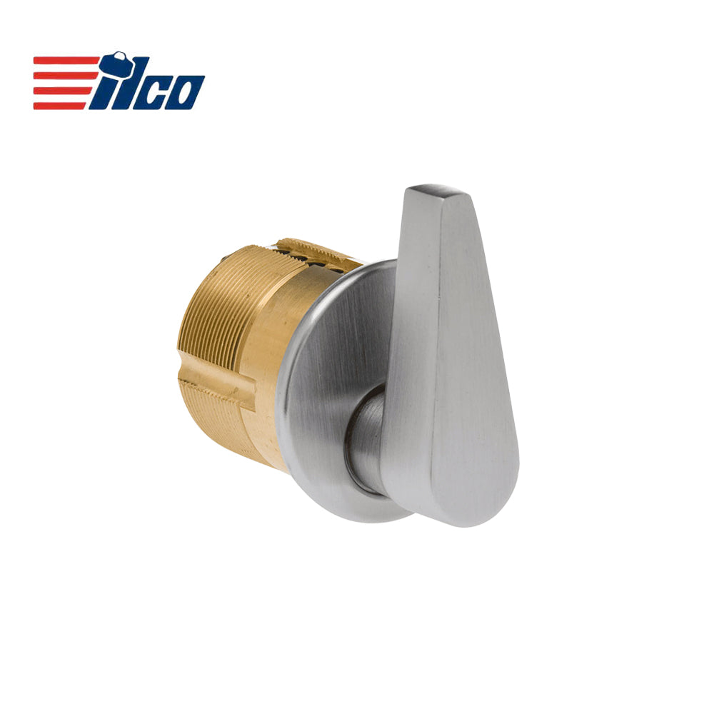 Ilco ADA-7181TK1-26D Turn Knob Mortise Cylinder - 1-1/8 - Standard Cam 863G - 26D - Satin Chrome