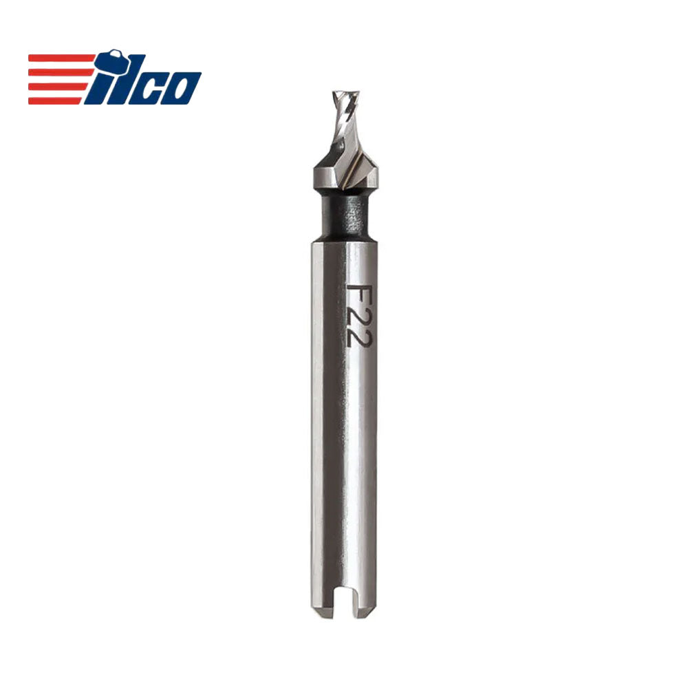 ILCO F22 End Mill Cutter for Club Jr, Club, Matrix II, 057HS Key Cutting Machines - 2.5mm - D739973ZB