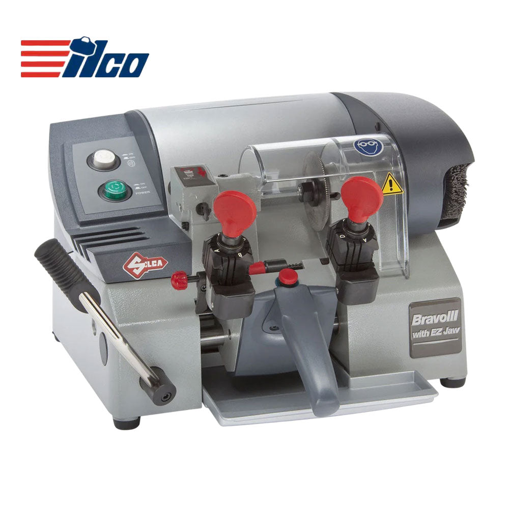 ILCO Bravo III with EZ-Jaw Semi-Automatic Duplicator Key Cutting Machine