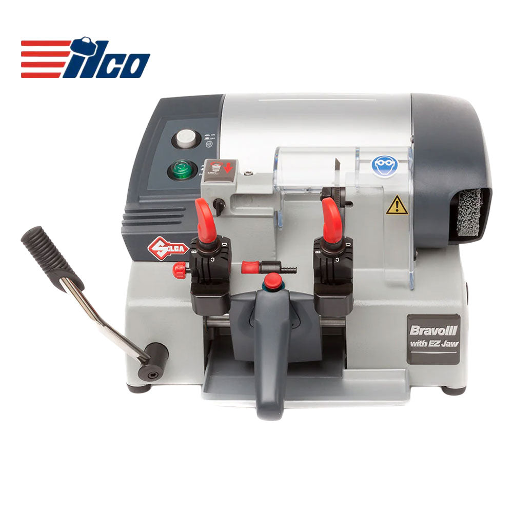 ILCO Bravo III with EZ-Jaw Semi-Automatic Duplicator Key Cutting Machine