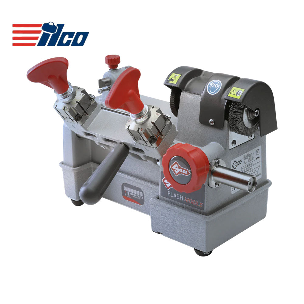 ILCO Flash Mobile Battery Operated Key Duplicator / Edge Cut and Cruciform Keys - D8A3686ZB - Key Cutting Machine - Refurbished