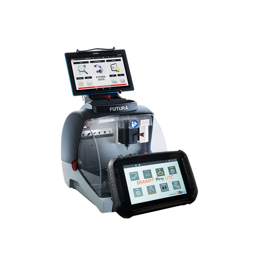 ILCO Futura Auto Key Cutting Machine with Smart Pro Lite Programming Device Bundle