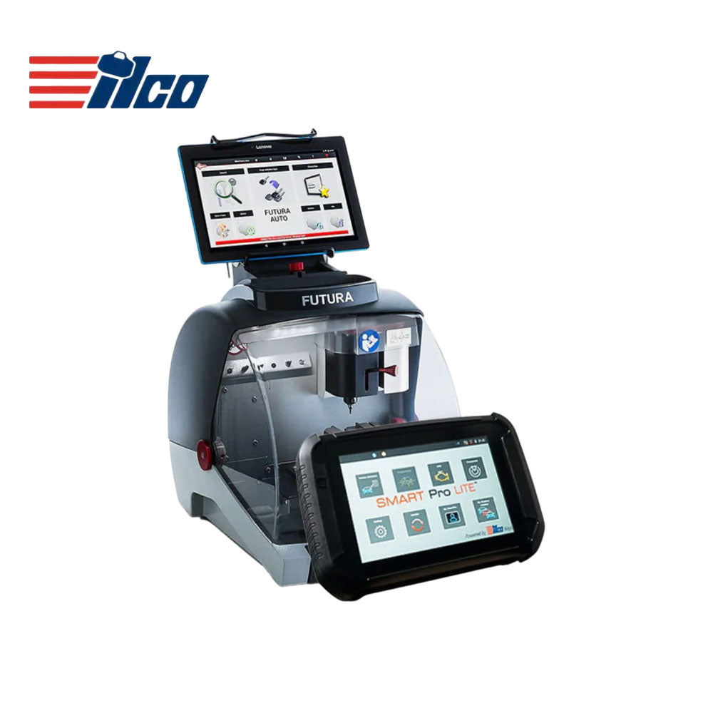 ILCO Futura Auto Key Cutting Machine with Smart Pro Lite Programming Device Bundle