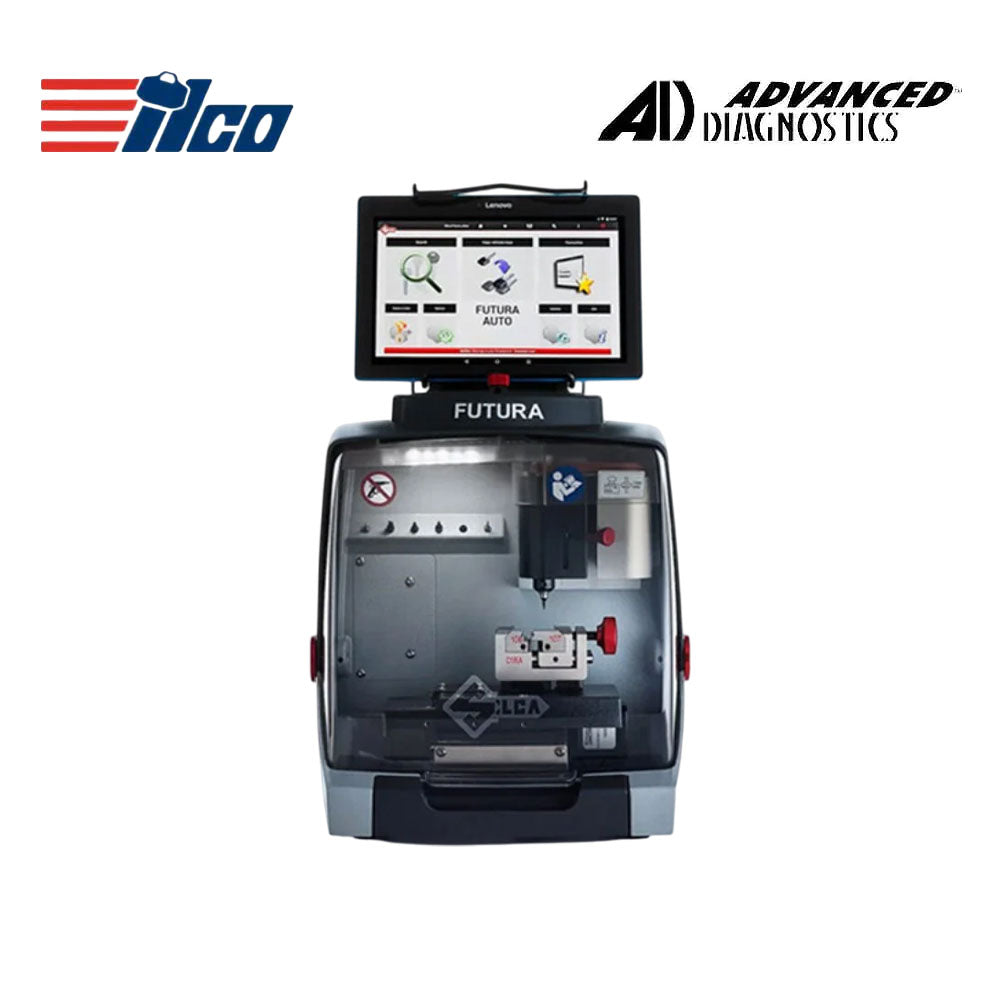 ILCO Futura Auto Key Cutting Machine with Smart Pro Lite Programming Device Bundle