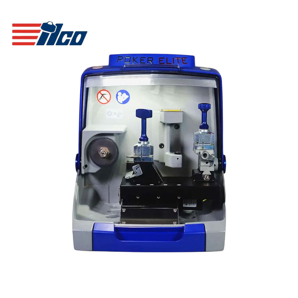 ILCO Poker Elite Automatic Key Cutting Machine for Flat and Cruciform Keys