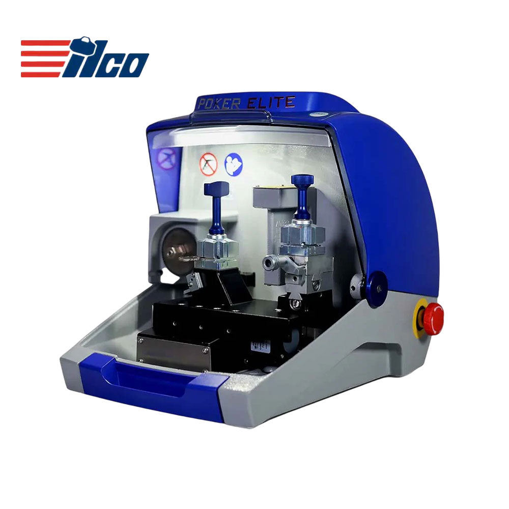 ILCO Poker Elite Automatic Key Cutting Machine for Flat and Cruciform Keys