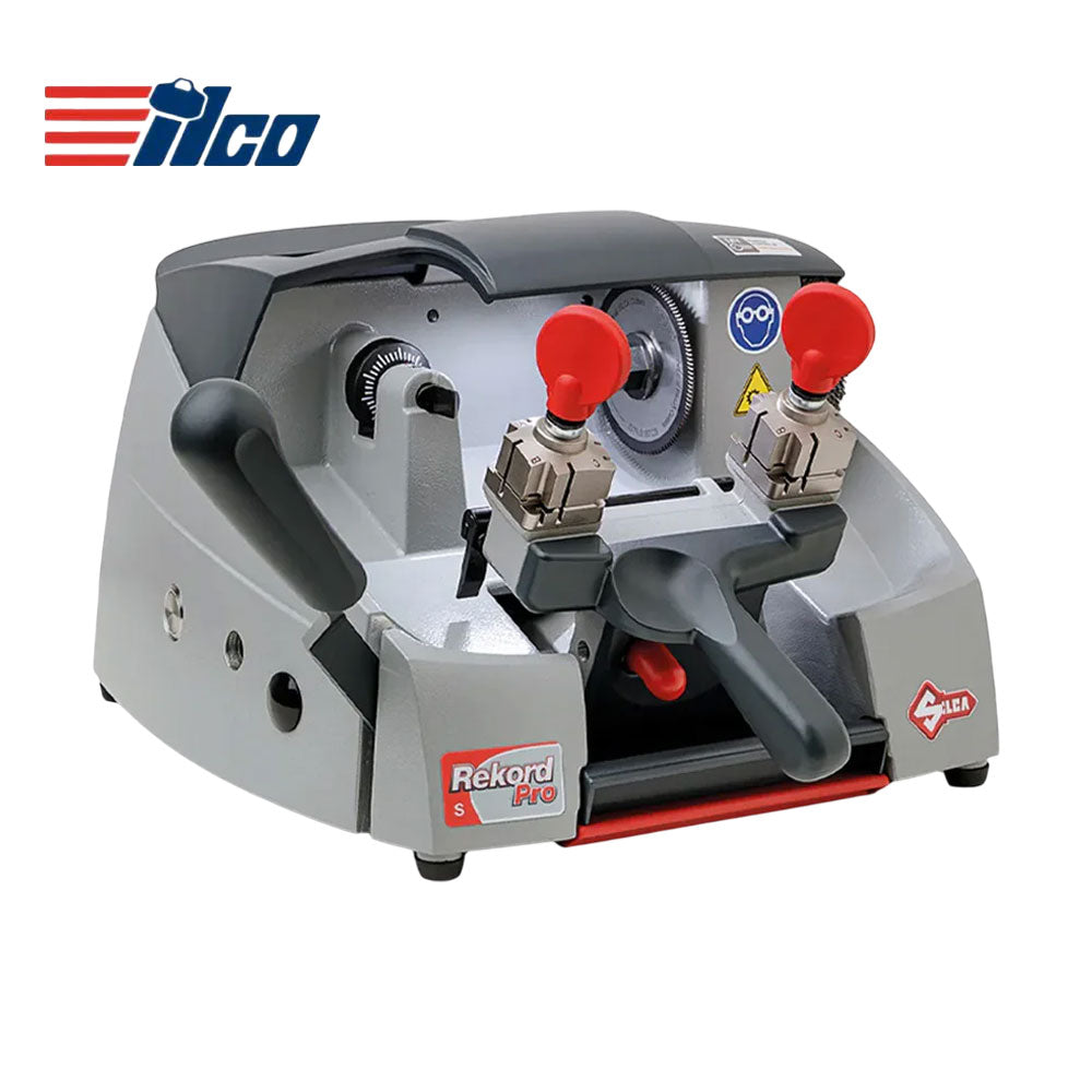 ILCO Rekord Pro S User-friendly Key Cutting Machine for Flat and Cruciform Keys