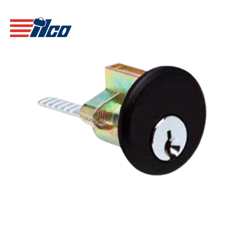 ILCO - Rim Zinc Die Cast Cylinder - 5 Pin - Schlage C - KD - BLK - Black - Grade 1