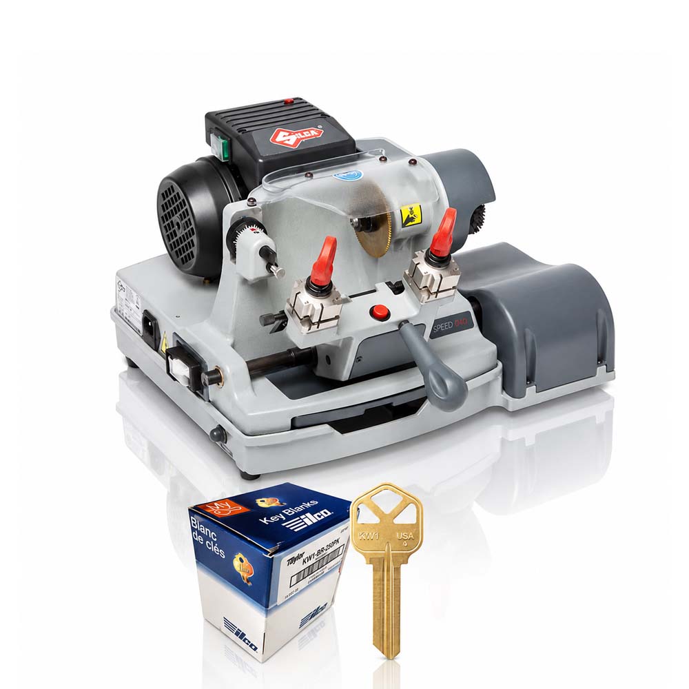 ILCO Speed 040 Key Duplicator Machine with 250 KW1 Keys