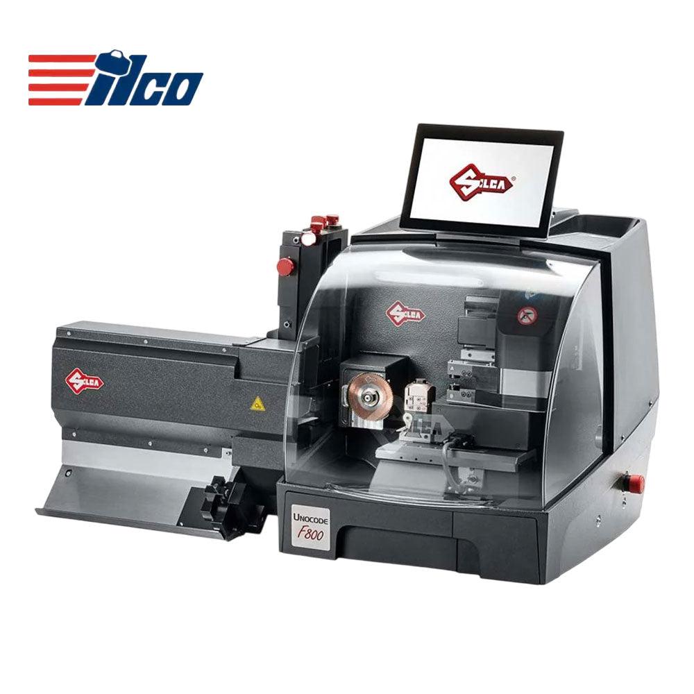 ILCO Unocode F800 All-in-one Automatic Flat Key Cutter, Duplicator, and Engraver
