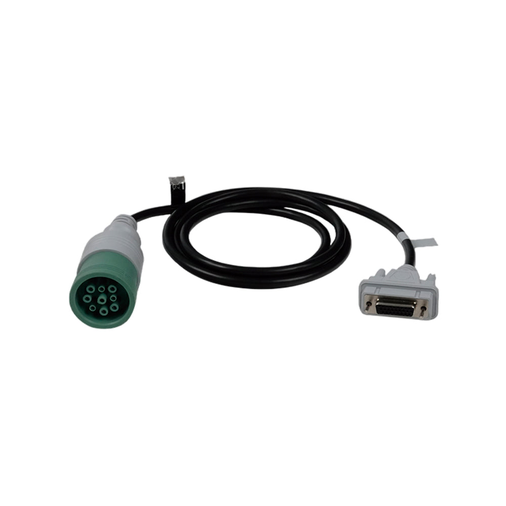 Jaltest JDC227.9 Deutch Type 2 Green Diagnostics Cable with 16 Pins - RP1210