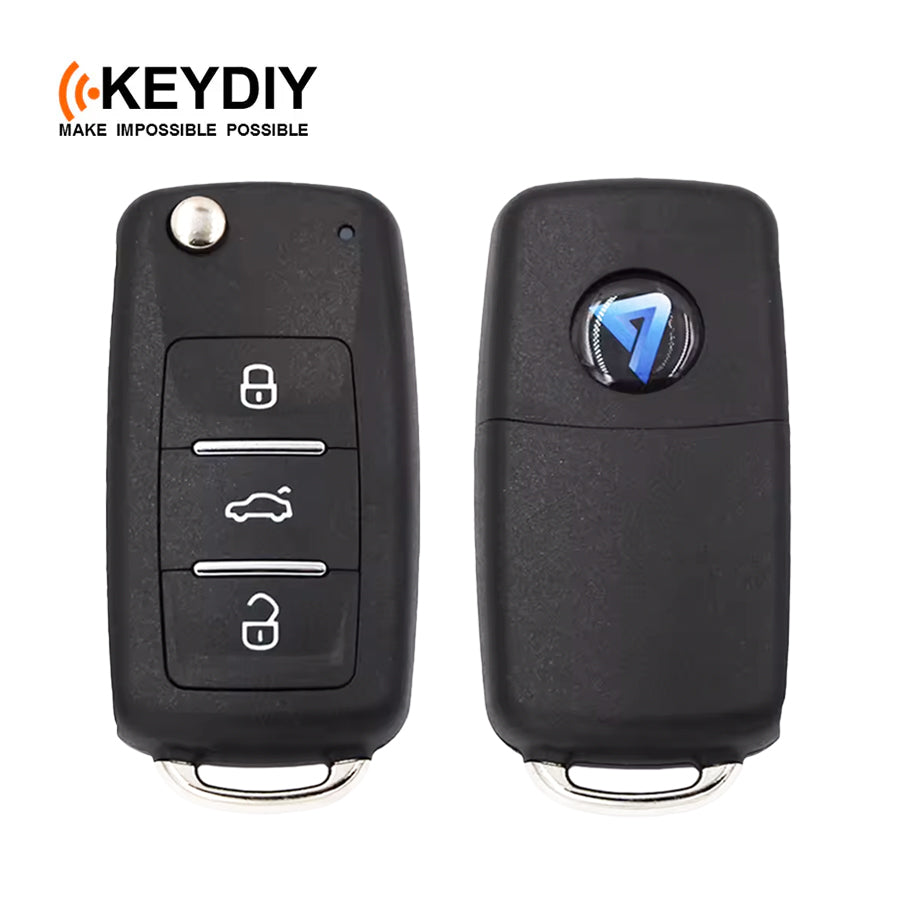 KEYDIY Remote Flip Key - VW Style W/transponder PCF7947 3B (NB08-3)